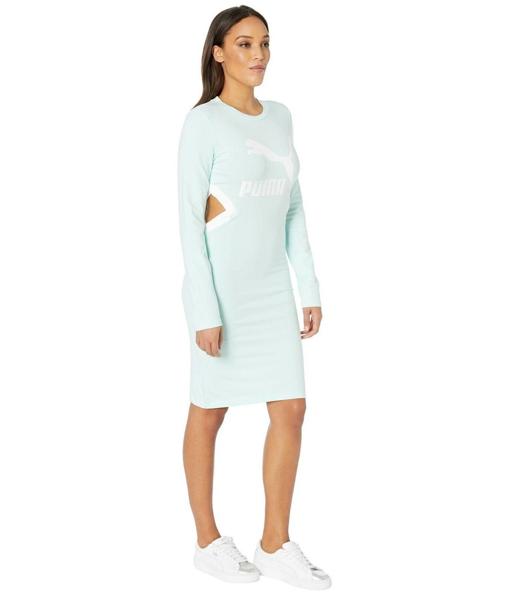 [578057-34] Womens Puma Classics Logo Tight Dress