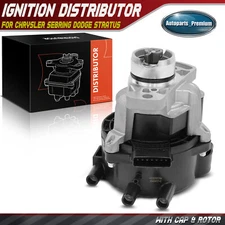 Ignition Distributor w/Cap & Rotor for Chrysler Sebring Dodge Stratus Mitsubishi