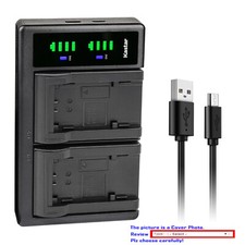 Kastar Battery LTD2 Charger for JVC BN-VG107  JVC Everio GZ-HM35 Everio GZ-HM40