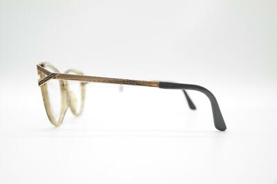 Lunettes Vintage SAPHIRA 4079 20 - Monture Ovale Marron Et Or - Verres 54x49 Mm - Neuf Sans étiquette