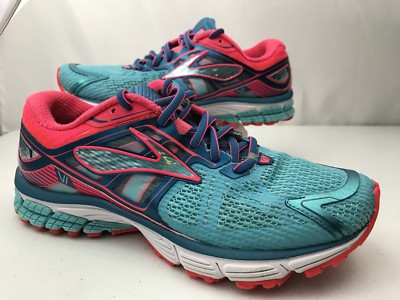 Brooks Ravenna Running Sneakers Size women's Blue Pink