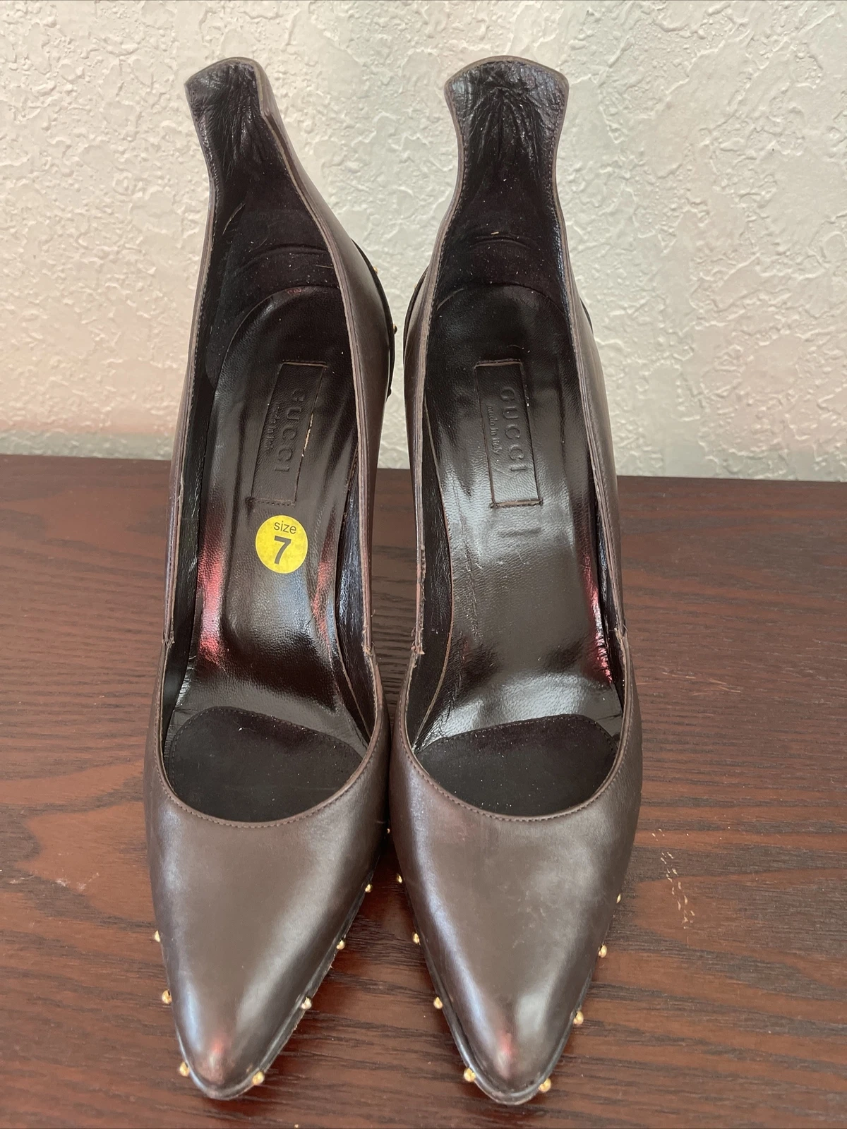 Chaussures GUCCI talons de piste Tom Ford automne 2003   possédez un morceau d'histoire de la mode