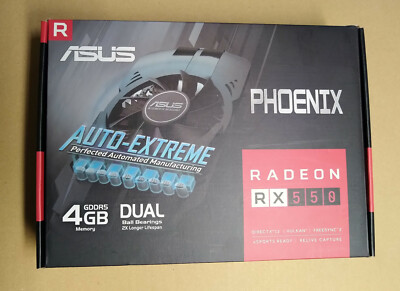 ASUS Phoenix Radeon RX 550 4GB GDDR5 Grafikkarte