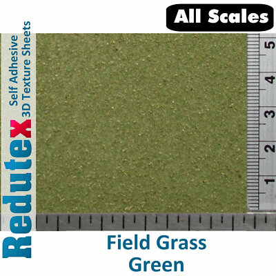 Redutex FIELD GRass L. grün ALLE SKALEN 3D selbstklebende Texturfolie 001CE211
