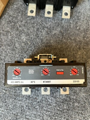 #ad Eaton KT3400T Breaker Trip Unit $250.00