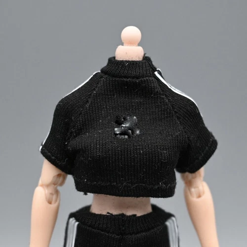 Maßstab 1/12 T-Shirt Oberteil weites Bein Hose für 6" weibliche Romankey Actionfigur - Bild 12 von 20