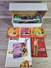 Zumba Fitness Total Body Transformation System DVD Set Toning Sticks Guide