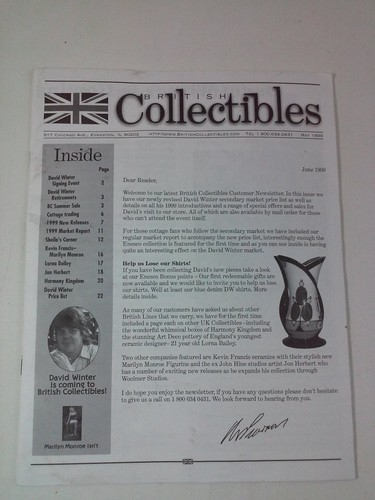 British Collectibles Newsletter May 1999