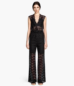 h&m jumpsuit with lace