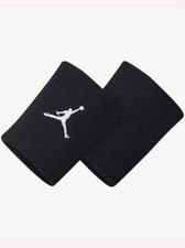 NIKE POLSINI JORDAN NERO BLACK UOMO JKN01010OS  SPORT TENNIS ANTISUDORE JORDAN