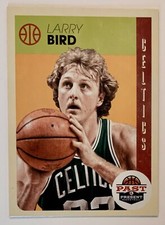 2012-13 Panini Past and Present Boston Celtics Basketball Card #28 Larry Bird 🏀