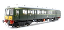 Heljan 1225 Class 122 BR Green (Small Yellow Panel) Single Car DMU W55004