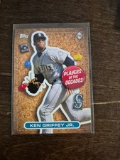 2020 Topps Stickers Ken Griffey Jr Mariners Players of the Decade