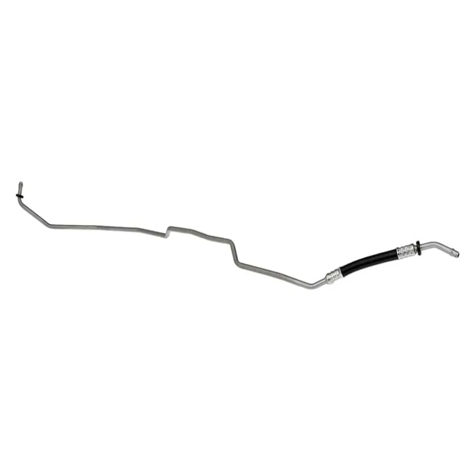 For Chevy Colorado 2004-2009 Transmission Oil Cooler Pressure Line Black; Silver - Image 2 of 4
