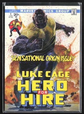 Luke Cage 2018 Upper Deck Marvel Masterpieces What If? /999 #WI-43