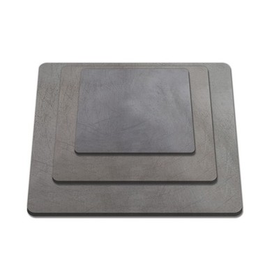 3 mm Baustahl Vierkantplatte Radius Ecken Laser geschnitten Blechgröße 50 mm-450 mm