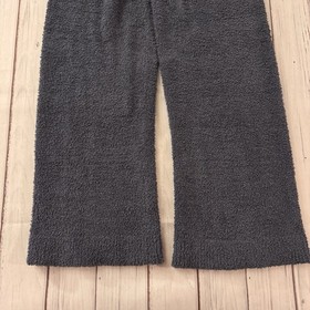 Victoria&rsquo;s Secret Gray Plush Fleece Lounge Pants Women&rsquo;s S Cozy Flare Inseam 30&rdquo;
