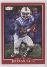 2022 SAGE High Series Artistry Red Jerrion Ealy #ART-JE 12hh