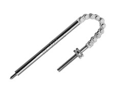 Sturmey Archer 3 Speed Hub Indicator Chain 126mm Chrome Bicycle Shift Rod Cable.