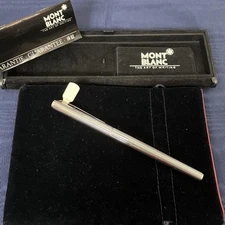 Montblanc Silver Fountain Pen Rare