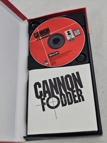 3DO PANASONIC CANNON FODDER W/ MANUAL & BOX NO SCRATCHES!