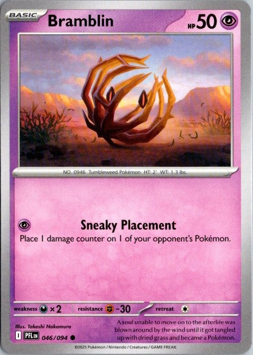 Bramblin Normal Common ME02: Phantasmal Flames 046/094 NM