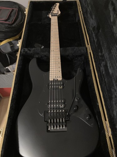 Schecter sun valley super shredder. Satin Black