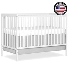 Synergy 5-in-1 Convertible Full-Size Crib - Safe  Sustainable Pinewood Design
