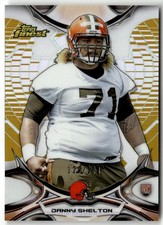 2015 Finest Gold Refractor Danny Shelton Rookie #47 Browns RC,/150