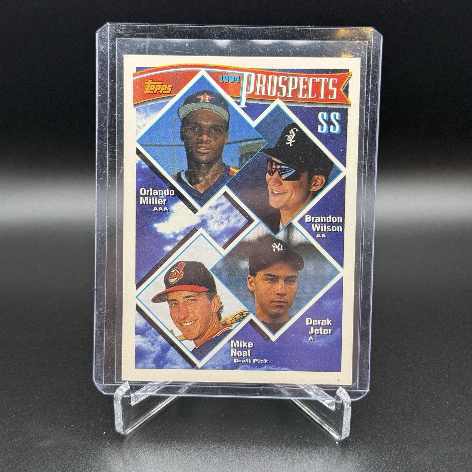 1994 Topps Top Prospect Shortstops Derek Jeter #158 Rookie