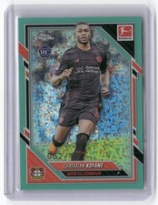Christian Kofane Chrome 2026 Green Speckle Refractor /199 #67