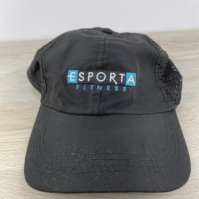 EA Sport Fitness Hat EA Sport Fitness Black Hat Cap Black Adjustable Adult Hat