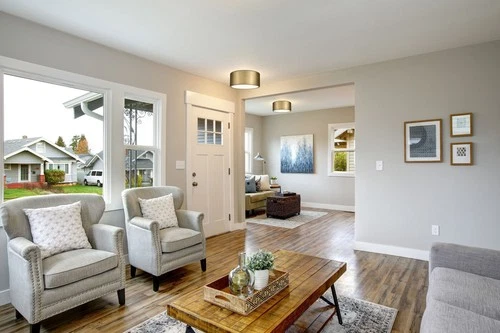 Z-Lite 2302F2 Harley 2 Light 12"W Flush Mount Drum Ceiling - Black - Picture 5 of 12