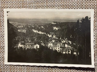 Marienbad - Blick zum Café Egerländer • Postkarte nicht versandt - Bild 1 von 4