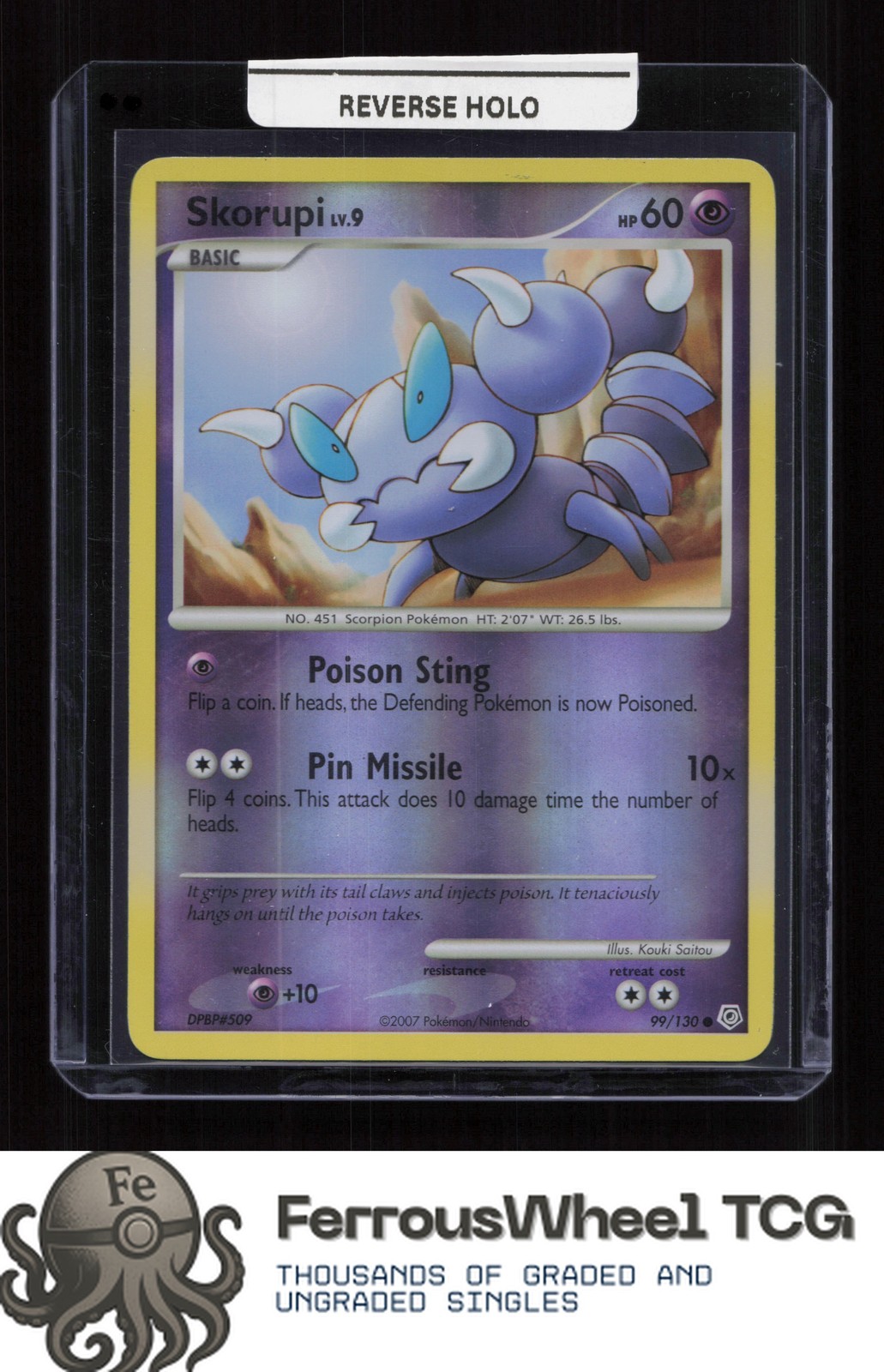 Skorupi 99/130 - Diamond and Pearl - Reverse Holo (LP)