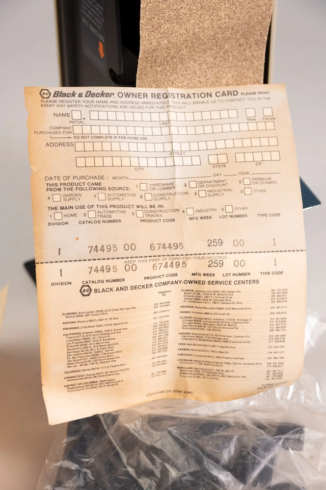 Black & Decker Sharp n' Sand Drill Powered Belt Sander,new! - Image 2 of 4