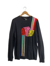 FENDI ROMAAMOR Crew Neck Knit Rayon Black FZZ478A8BR