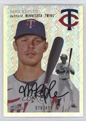 2023 Chrome Platinum Anniversary Topps Refractor 78/499 Max Kepler #288 0z0v