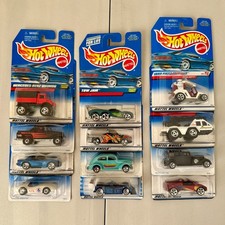 Hot Wheels Mainline 90's  00 NIB 12 Lot Vintage Collectible Cars Variety Pack