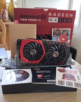MSI Radeon RX 580 Gaming X 8GB GDDR5 Graphics Card (Refurb, Complete in Box)