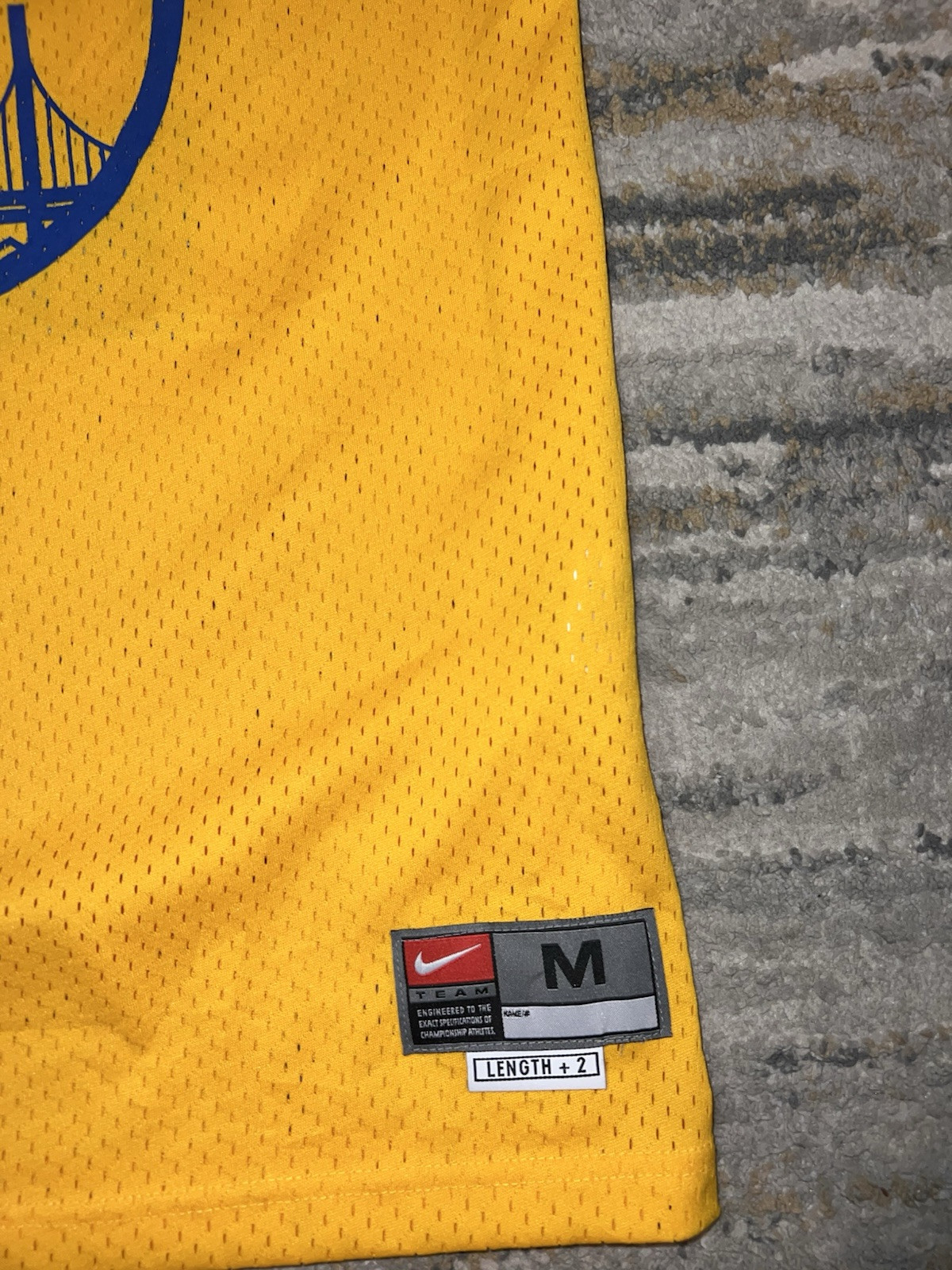 Vintage Nike The City Golden State Warriors Jason Richardson #23 Medium M thumbnail 3