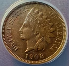 1908 INDIAN HEAD CENT ANACS AU 53 DETAILS! A beautiful coin!