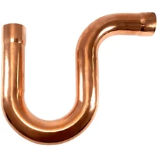 Appli Parts AP-PT138 1-3/8 in Wrot Copper Suction P-Trap ODF CxC connections for