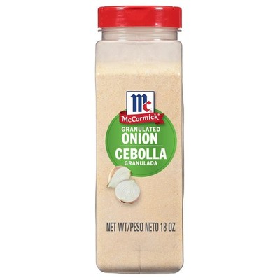 McCormick Granulated Onion, 18 oz