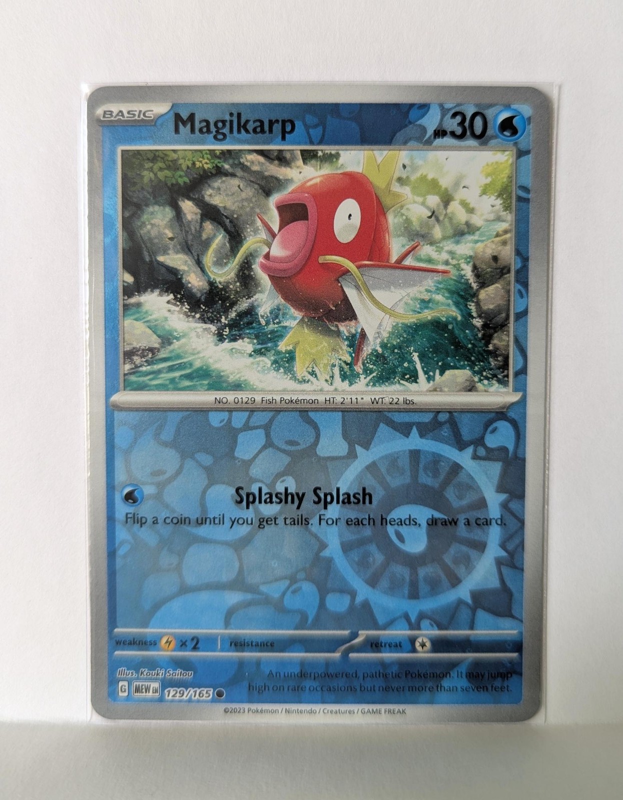 NM/M - Magikarp 129/165 - Reverse Holo - 151 - Pokemon Card TCG #1