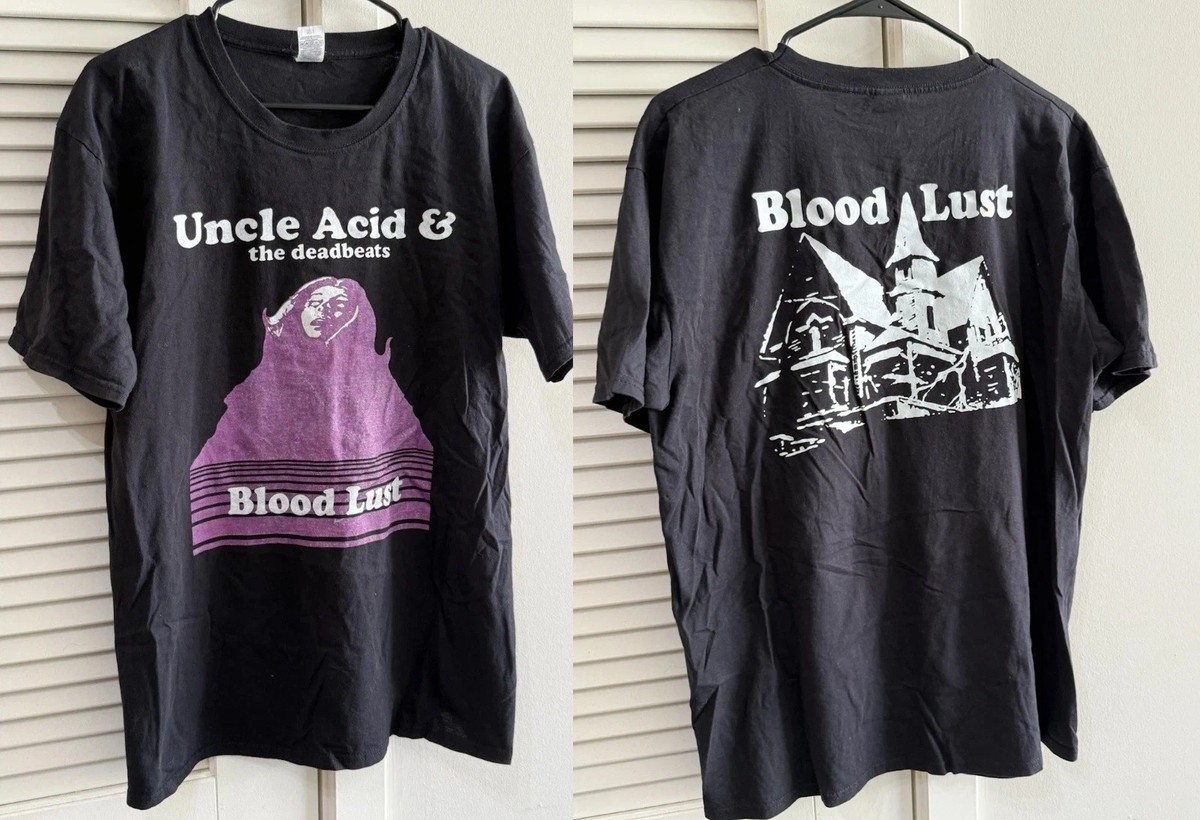 Uncle Acid And The Deadbeats Blood Lust Double Sided T Shirt Size