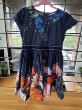 Molo Girls Dress Size 122-128 (US 7-8) Long Sleeve