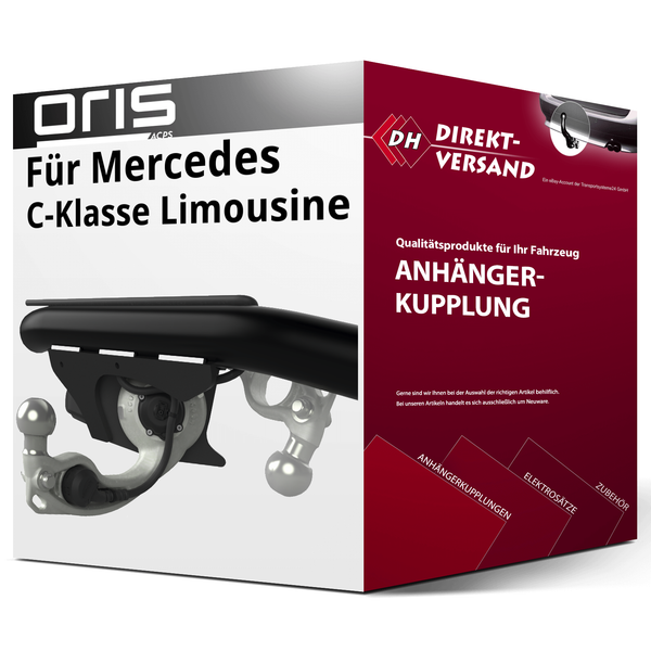 für Mercedes C-Klasse Limousine Typ W206 (Oris) AnhäNgerkupplung Schwenkbar Neu-image