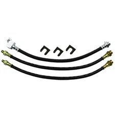 1965-66 Ford Mustang Front Disc Rear Drum Brake Flex Hose Kit