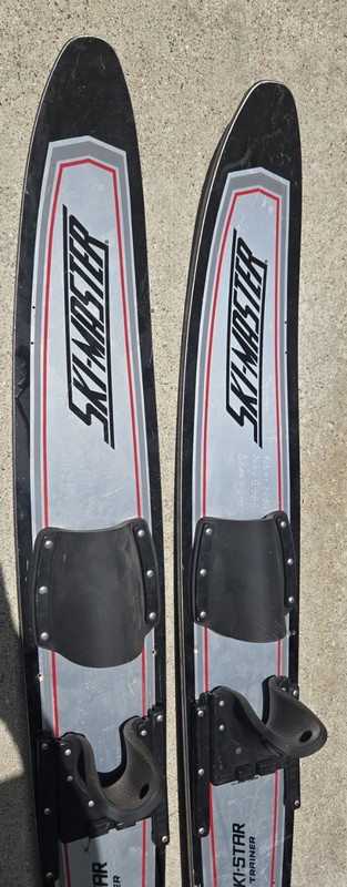 Vintage Ski-Master Ski-Star Trainer Water Skis Bindings